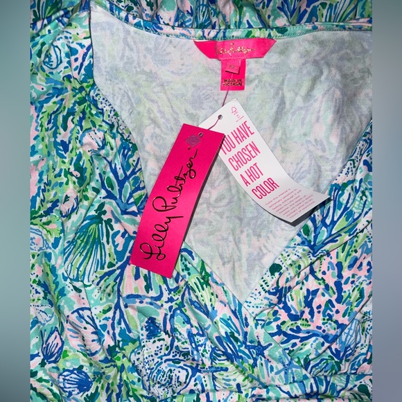 Lilly Pulitzer Juliet Ruffle Midi Dress - Size Medium - Picture 8 of 9